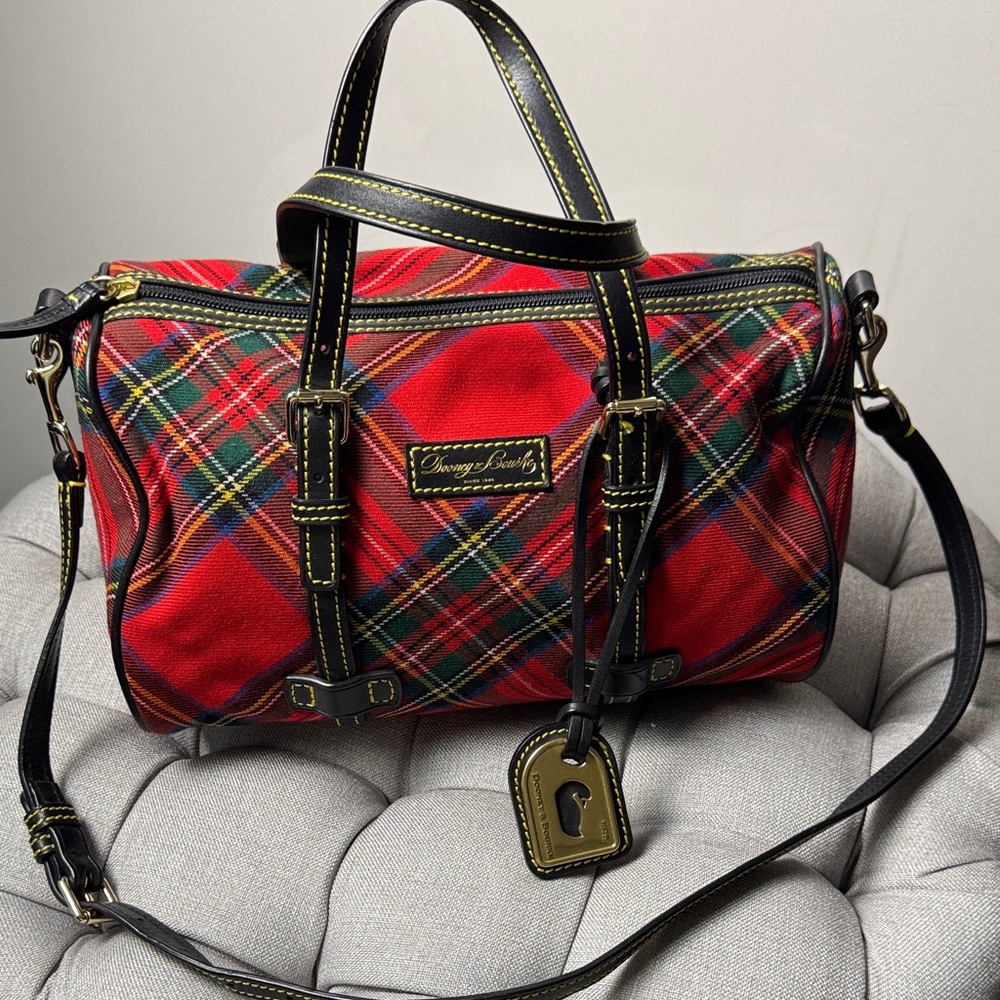 Dooney & Bourke Red Plaid Women's Bag